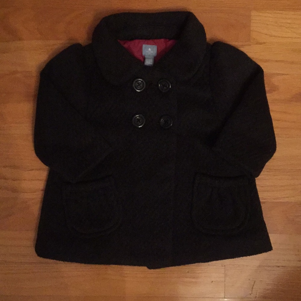 EUC Baby Gap Girls Size 12-18 Months Peacoat